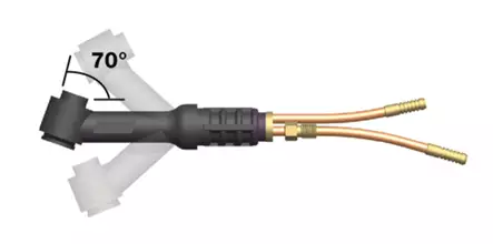 POLTINKAULA WP20FX, TAIPUISA, VESIPOLTTIMELLE 1 KPL - TIG-polttimet ja kulutusosat - WA67214 - 1