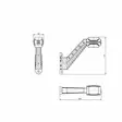 Horpol äärivalo led kumivarsi Dragon 12/24V vasen pituus 200mm - Äärivalot - 60-LD2994 - 5