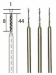 HSS-poranterät, Ø 1,0 mm 3 kpl - Poranterät - 28854 - 2