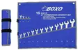 Kiintolenkkiavainsarja 6-24mm 16-osaa Boxo - Jako- ja lenkkiavaimet - 284-B35-0624 - 1