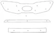 Maskisuoja Kia Sorento 2011-2012 - Kia maskisuojat - TS34 - 1