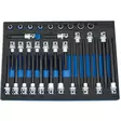 Ribe-kärkisarja 1/2" 32-osaa M5-M14 - Erikoistyökalut työkaluvaunuun - 291-BE054 - 1