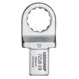 SILMUKKA-AVAINPÄÄ 14MM 14X18MM - Jako- ja lenkkiavaimet - 250-7218-14 - 1