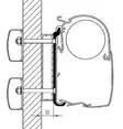 Thule markiisikiinnike Globebus 4,00 m 2x 4 cm + 2x 17.5 cm Omnistor: 5200 - Kattokiinnikkeet markiisiin - 308934 - 1