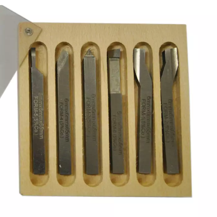 6-osainen HSS-sorvausteräsarja HSS/Co, 6 x 6 x 60 mm - Proxxon lajitelmat ja muut terät - 24524 - 1