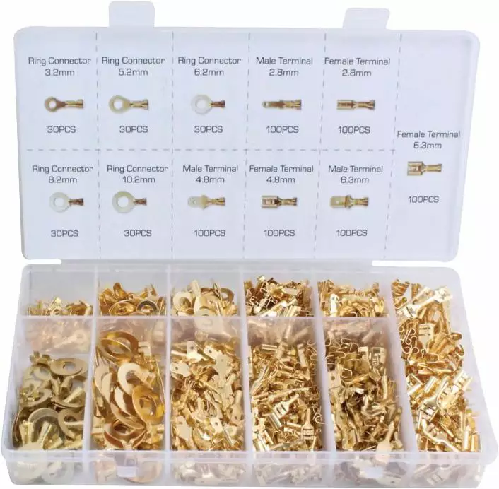 Asta eristämätön liitinlajitelma 750 osaa - Liitinlajitelmat - ASTA-TC524 - 1