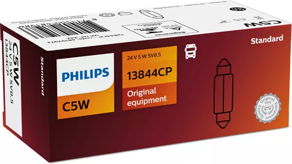 Autolamppu Philips C5W 24V 5W SV8,5 - Auton polttimot - 100-13844 - 1