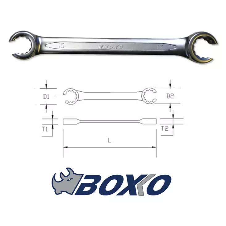 AvoLenkkiavain 22X24mm - Jako- ja lenkkiavaimet - 284-B400-22X24 - 1