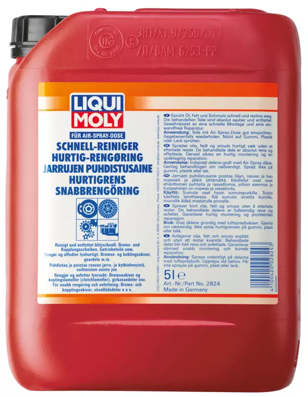 Brake Cleaner 5 L Liqui Moly - Jarrujen puhdistus ja huolto - LQM2824 - 1
