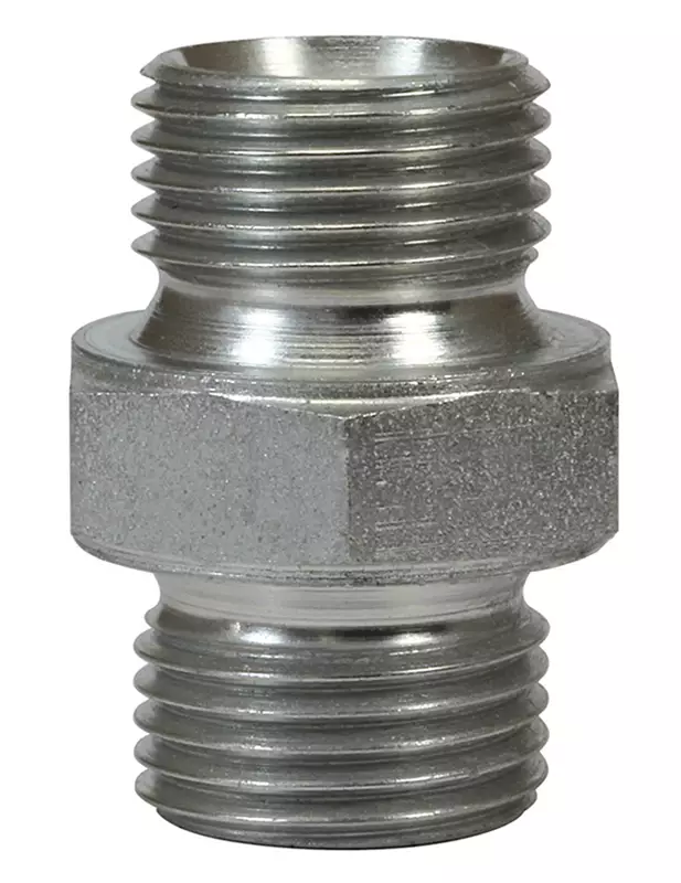 Clen kaksoisnippa painepesuriliitin 1/4"U galvanoitu teräs - Clen painepesuriliittimet - CLT39144 - 1