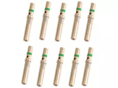 Deutsch DT Liitin 10 kpl Naaras 1-2mm², nikkelipinnoite - Deutsch-liittimet - 1605-N8K004 - 1