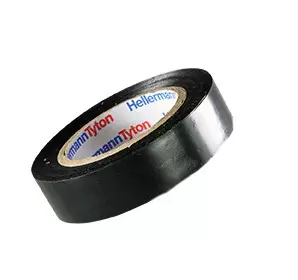 Hellermann Sähköteippi Musta 15x0,15 mm 10 m - Teipit - 1710-00104 - 1