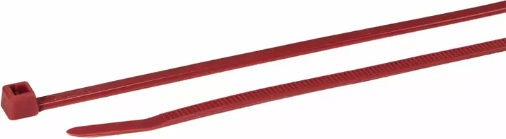 HellermannTyton T50R nippuside 4,6x200mm 100kpl punainen - Nippusiteet - 111-04804 - 1