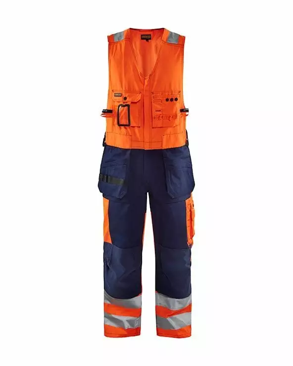 Highvis avohaalari - Blåkläder työhaalarit - 265318045389C44 - 1