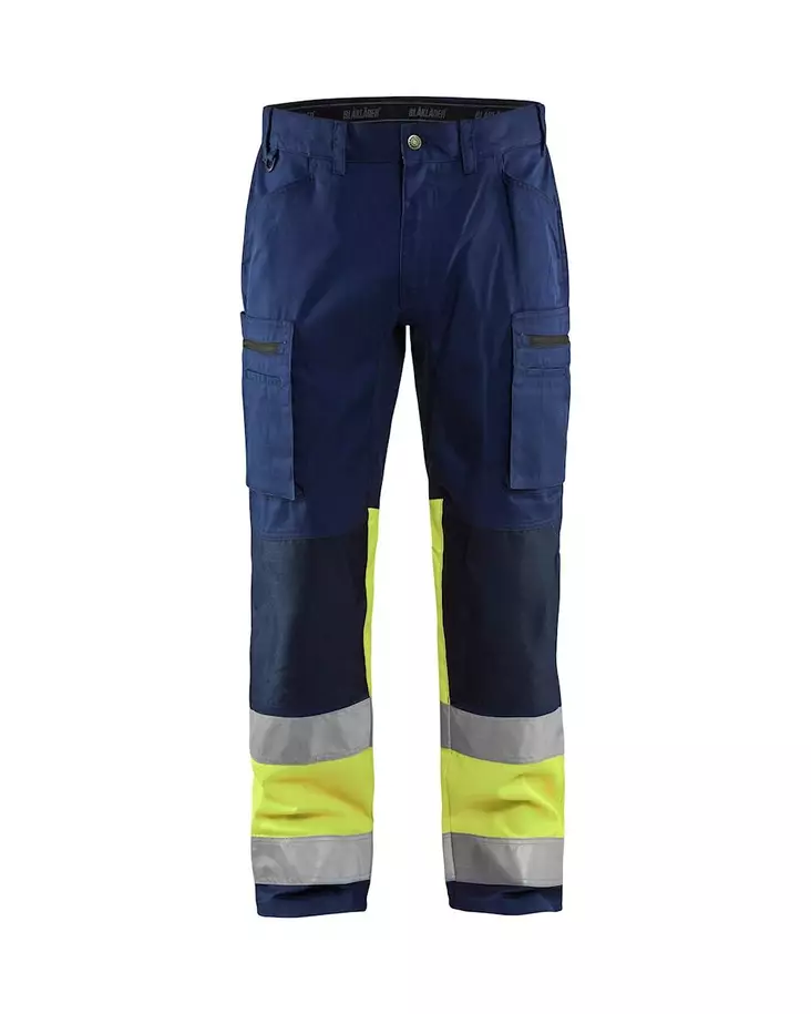 Highvis housut stretch - Blåkläder työhousut - 155118118933C54 - 1