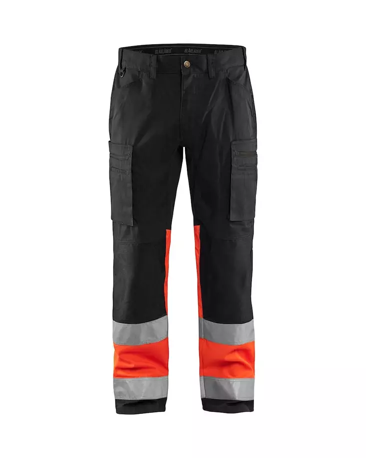Highvis housut stretch - Blåkläder työhousut - 155118119955C44 - 1