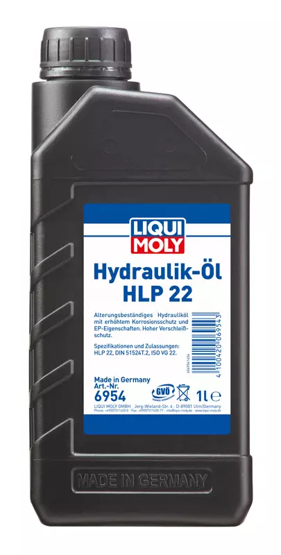 Hydrauliikkaöljy HLP 22 Liquimoly - Hydrauli- ja tehostinöljyt - LQM6954 - 1