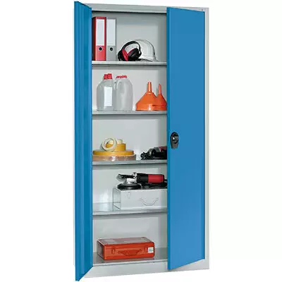 Kaappi 195 x 94 x 40 cm - Hyllyt ja kaapit - 697-TC4094 - 1