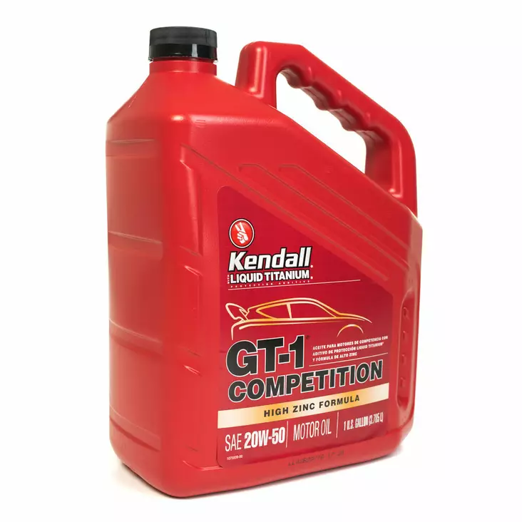 Kendall GT-1 High Performance 20W-50 3.758 L 1 GAL - Moottoriöljyt - 1081175-544 - 1