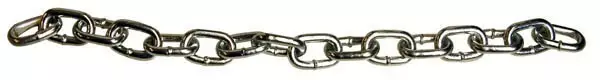 Kettinki Puolipitkä Lenkki 4mmx19mm hinta/m - Köydet, narut ja vaijerit - 671-5685A4 - 1