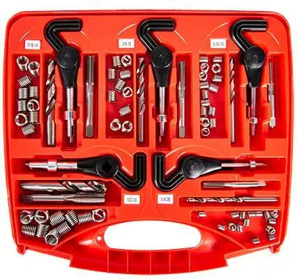 Kierteenkorjauslajitelma UNC 1/4 - 1/2 - Kierretyökalusarjat - 684-33004 - 1