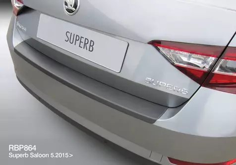 Kolhusuoja Skoda Superb Sedan 6/2015 - Skoda takapuskurin suojat - RBP864 - 1