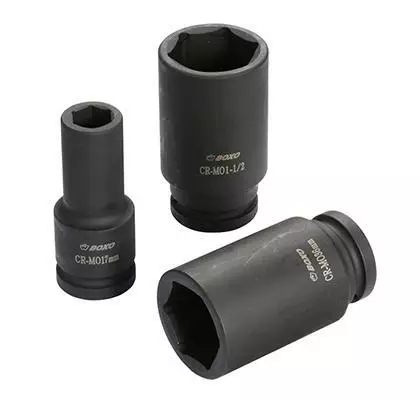 Konehylsyavain 1" 24mm pitkä Boxo - Hylsyt - 284-B21L-K24 - 1