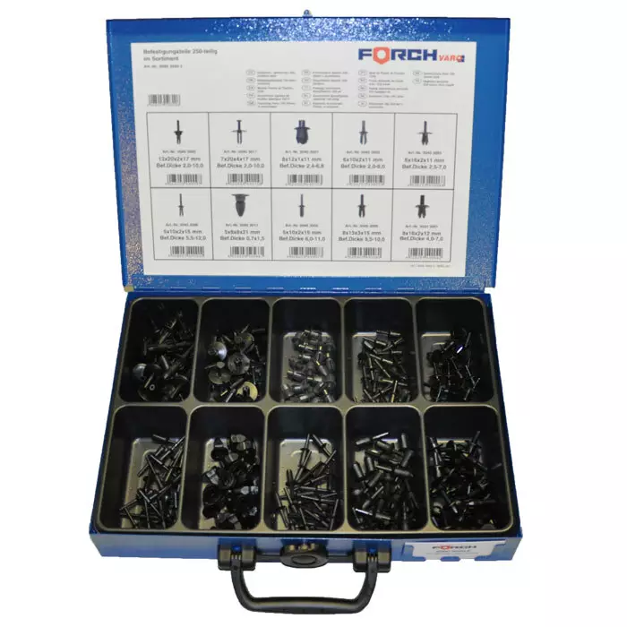 Korikiinnike Lajitelma 250-osainen - Pientarvikevalikoimat - 698-9010054 - 1