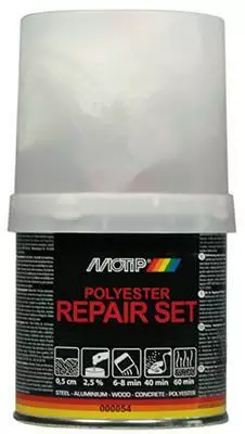 Lasikuidun Korjauspakkaus 0,25 kg Motip - Pakkelit ja kitit - 104-000054 - 1