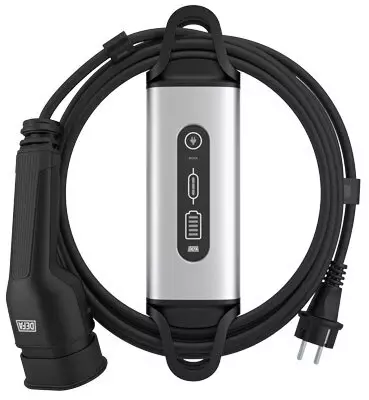 Kannettava laturi eMove 8 A 6 m T2-SCHUKO Mode 2 sähköauton laturi - Sähkö- ja hybridiautojen laturit - D502004 - 1