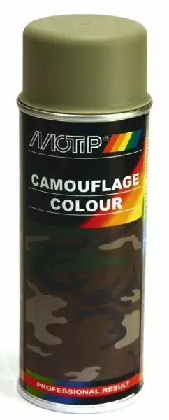 Maali Camo Harmaa 400 ml Motip - Erikoismaalit - 104-04204 - 1
