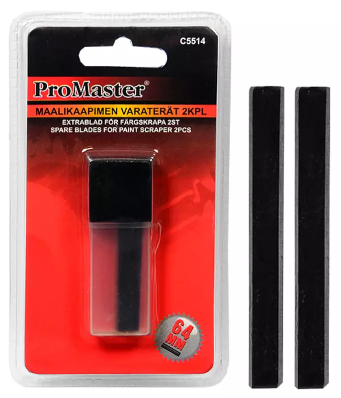 Maalikaapimen Varaterät 2kpl - Tapetointi ja muuraus - C5514 - 1