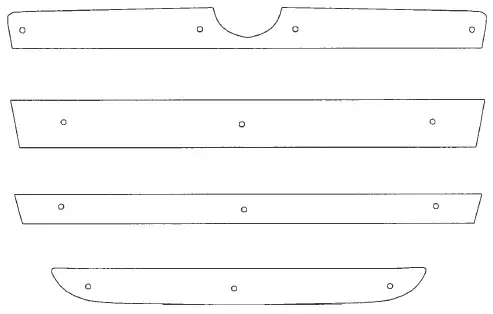 Maskisuoja Burnster Ducato (Travel Van,Nexxo,Solano,Ixeo) 2008- - Muut maskisuojat - TS14 - 1