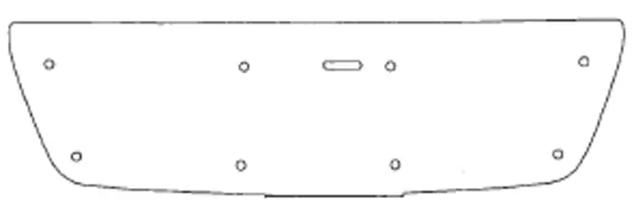 Maskisuoja Mercedes-Benz 210 7/1999-2003 - Mercedes-Benz maskisuojat - TS44 - 1