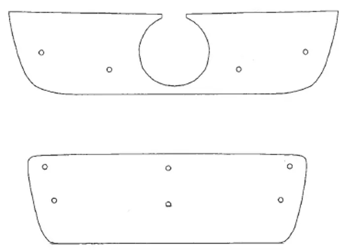 Maskisuoja Volkswagen Bora 1998-2005 - VW maskisuojat - TS84 - 1