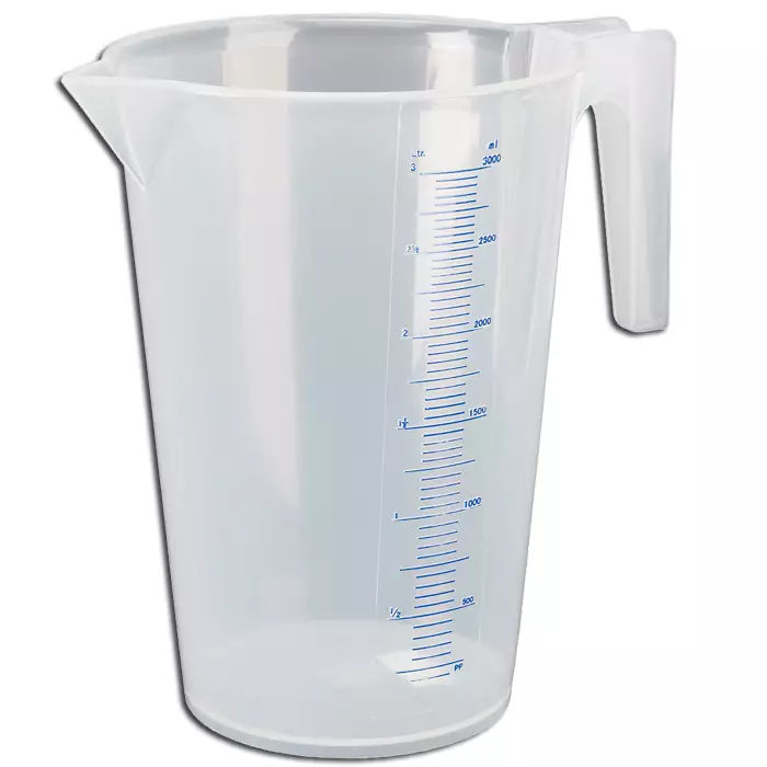 Mittakannu 3L Pressol Asteikolla - Suppilot ja kannut - 556-7064 - 1