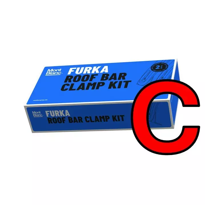 Mont Blanc Furka Asennussarja C - Furka-taakkatelineet - MB701004 - 1