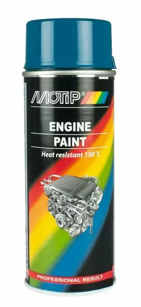 Moottorilohkomaali Sininen 400 ml Motip - Kuumakestomaalit - 104-04094 - 1