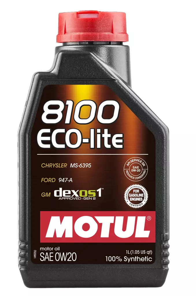 MOTUL 8100 ECO-LITE 0W-20 1L - Moottoriöljyt - MOT108534 - 1