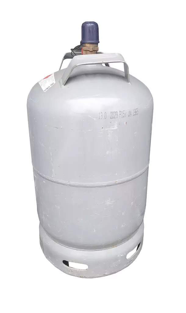 Nestekaasu 11kg teräs painoventtiili PULLO - Nestekaasupullot - 1014 - 1