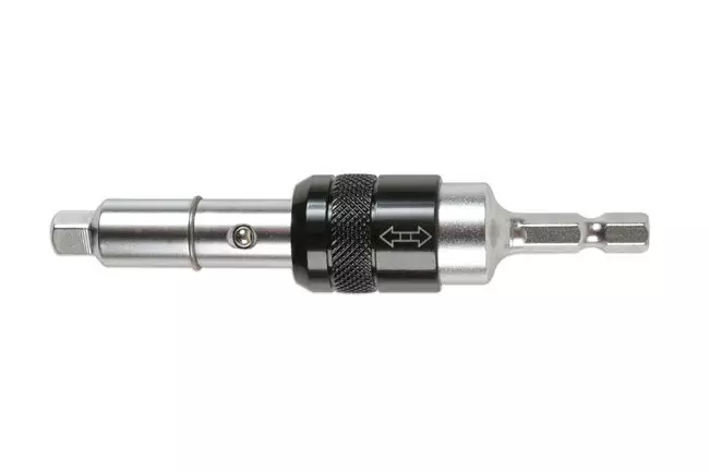 Niveladapteri 1/4" - Jatkot, nivelet ja adapterit - 258-6374 - 1