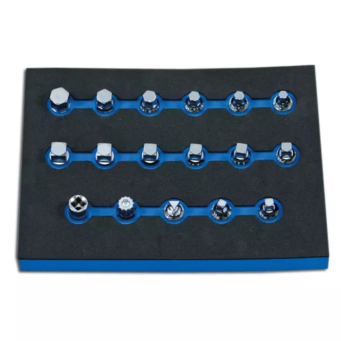 Öljytulpan avainsarja 17-os. Boxo - Öljytulpan avaimet ja öjytikut - 291-BE034 - 1