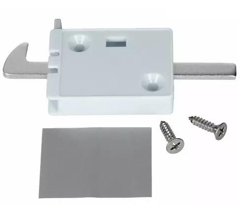 Oven lukitsin RM84-, RM85- RML85-, RMS85- RMD85-, lukko ja ruuvit - Jääkaappien varaosat Dometic - 207999364 - 1