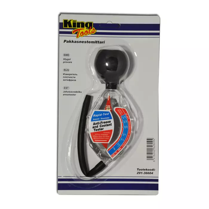 Pakkasnestetesteri viisarimalli etyleenipohjaisille jäähdytinnesteille - Kemikaalien testaus - 291-36604 - 1