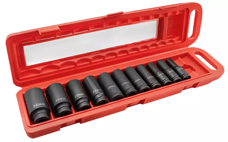 Pitkä voimahylsysarja 1/2" 13-osaa - Hylsysarjat - MV5614 - 2