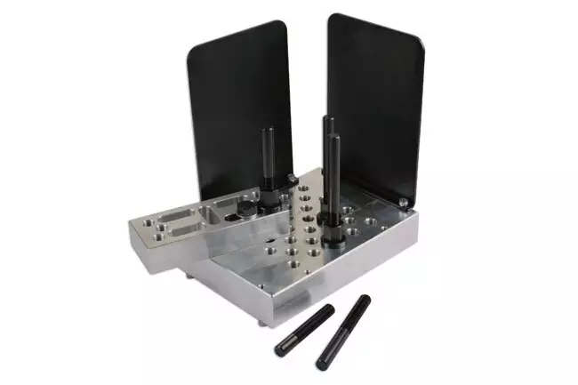 Puristusalusta Hydraulipuristimeen 30T Yleismalli Laser - Puristimet ja prässit - 258-5824 - 1