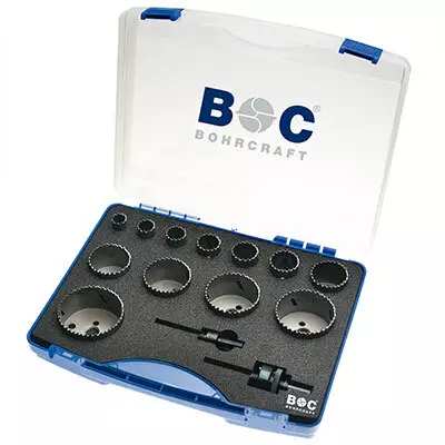 Reikäsahasarja 14-osaa Yleis HSS BI-metalli - Reikäsahat - 239-19001330014 - 1