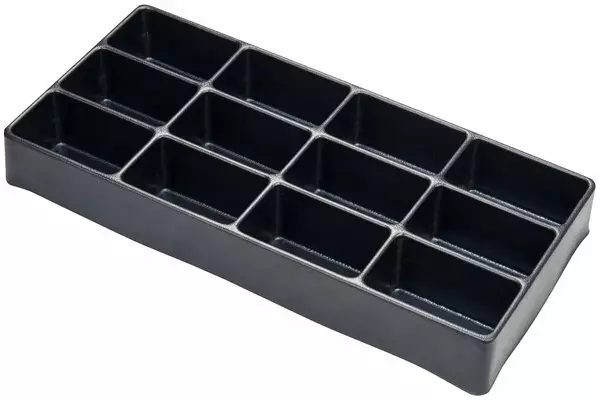 Säilytyslokerikko Työkaluvaunuun 12-lokeroa Boxo - Lisävarusteet työkaluvaunuihin - 284-BX000-4 - 1