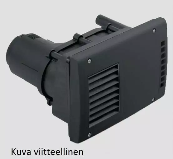 Seinäläpivienti Combi D antrasiitinharma WKDC - Lämmityslaitteiden asennustarvikkeet - 34400-04 - 1