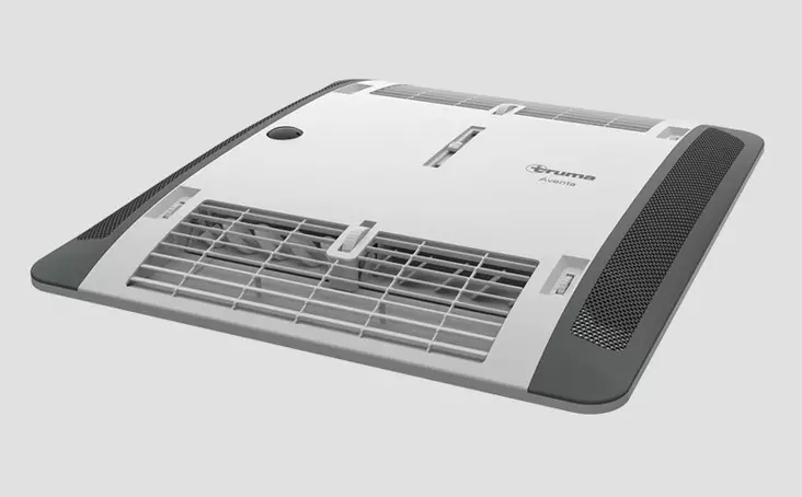 Sisäosa/ilmanjako Aventa Compact Compact plus, Comfort, harmaa Truma - Ilmastointilaitteet - 40801-04 - 1